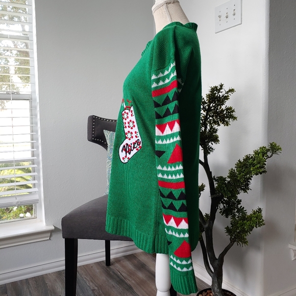 Planet Gold Christmas Sweater - Picture 6 of 11